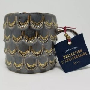 Starbucks 2015 golden scales Anniversary mug
